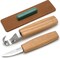 Wood Spoon Carving Knives Set Spoon Making Tools Kit Whittling Knife Hook Knife Right-handed Bowl Cup Kuksa for Beginners Woodworking Professional Wood Carving Kit